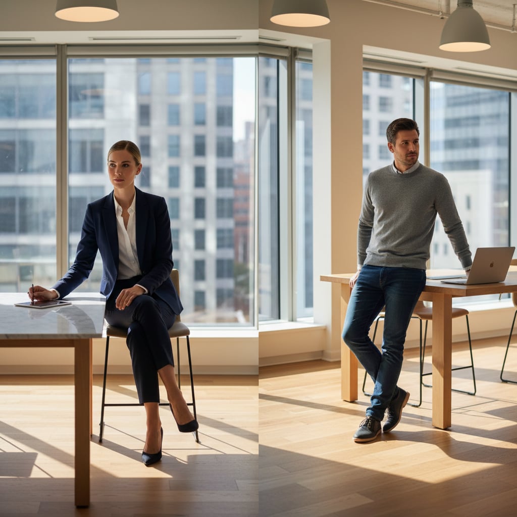 Business-look vs. Casual: Welcher Kleidungsstil passt zu Ihrer Branche?