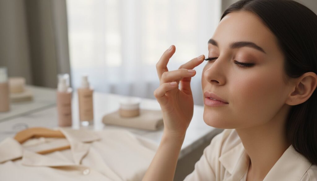Die richtige grundierung für den augenbereich: So hält ihr make-up den ganzen bewerbungstag